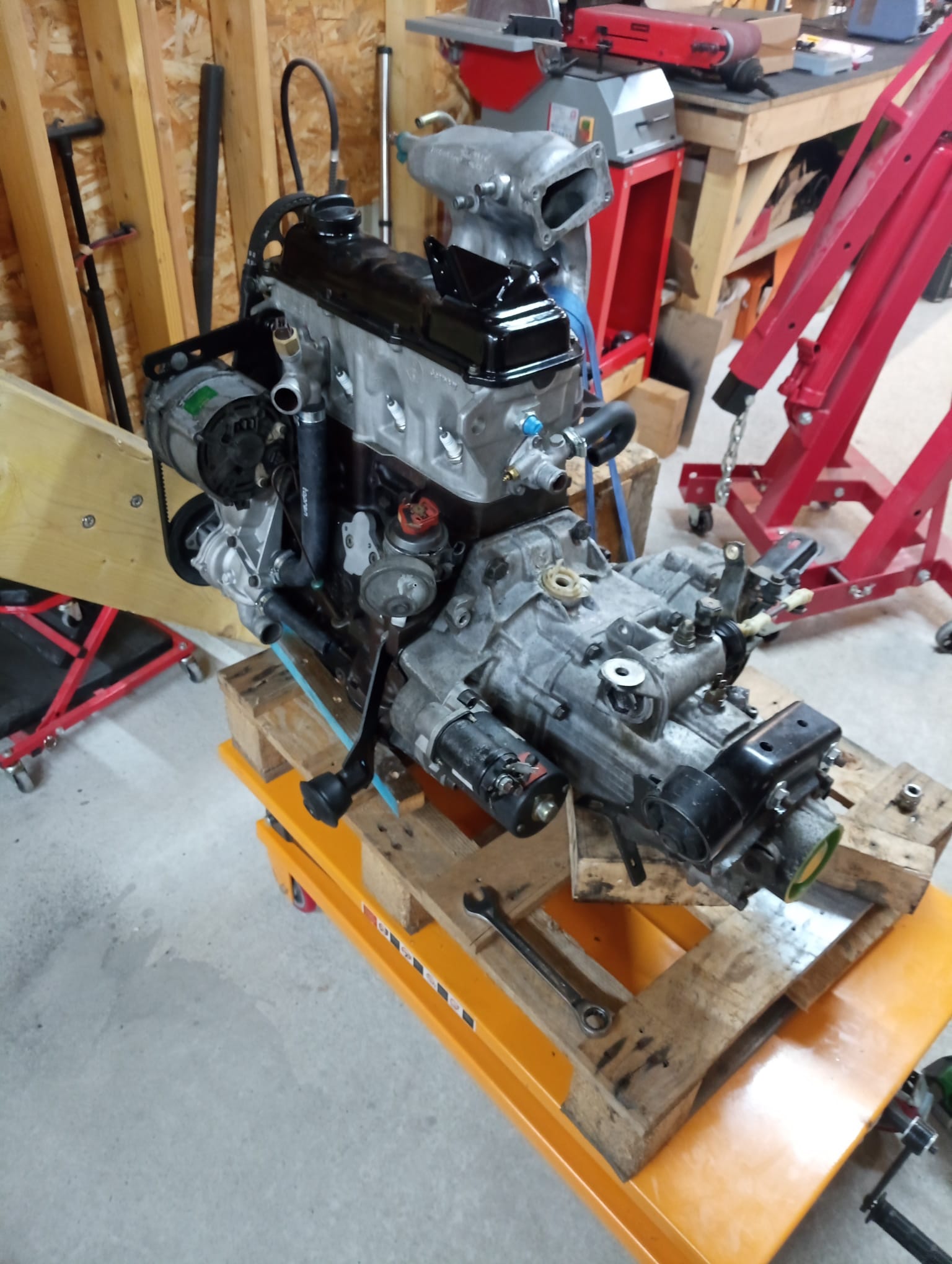 Rénovation moteur voiture ancienne